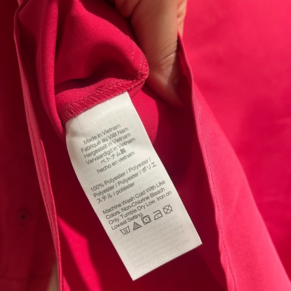 J.Crew Pink Button Up - Picture 9 of 10